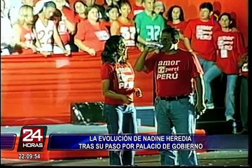 Nadine Heredia y su protagonismo desde que llegó a Palacio de Gobierno