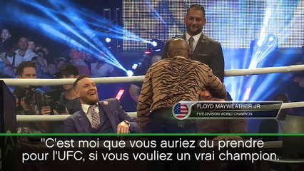 Boxe - Mayweather veut déjà un autre combat sur l'Octogone UFC