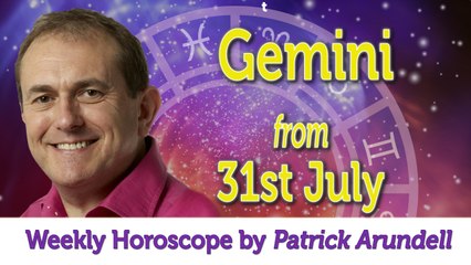 Gemini Weekly Horoscope from 31st July - 7th August 2017