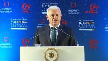 Başbakan Yıldırım Alnında Hain Yazanın Göğsünde Kahraman Yazsa Neye Yarar-3