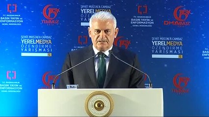 Başbakan Yıldırım Alnında Hain Yazanın Göğsünde Kahraman Yazsa Neye Yarar-2