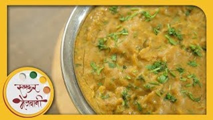 कुळीथ पिठले | Kulith Pithale Recipe | Horse Gram Flour Curry | Recipe in Marathi | Archana Arte