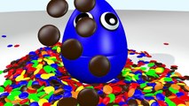 Des balles couleur les couleurs couleur des œufs enfants chansons Gumball machine 3d collection surprise learnin