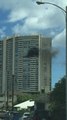 Smoke Rises From Fire in Honolulu High-Rise