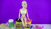 Frozen Mermaid Elsa Play Doh Dress Up Tutorial - Awesome Toys TV Frozen Elsa and Anna Cost