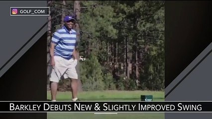 Charles Barkley est un peu moins ridicule au golf
