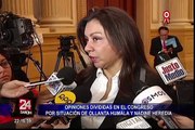 Congresistas se pronuncian por situación de Ollanta Humala y Nadine Heredia