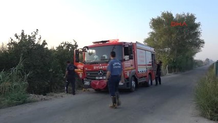 Adana Çalıntı Kamyonet, Sulama Kanalında Bulundu