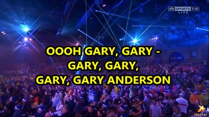 Darts players chants