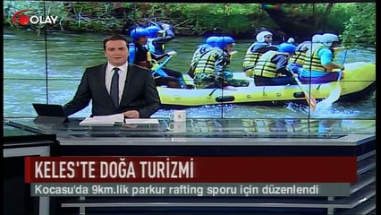 Keles'te rafting keyfi (Haber 14 07 2017)