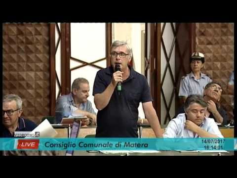Consiglio comunale di Matera del 14 luglio 2017