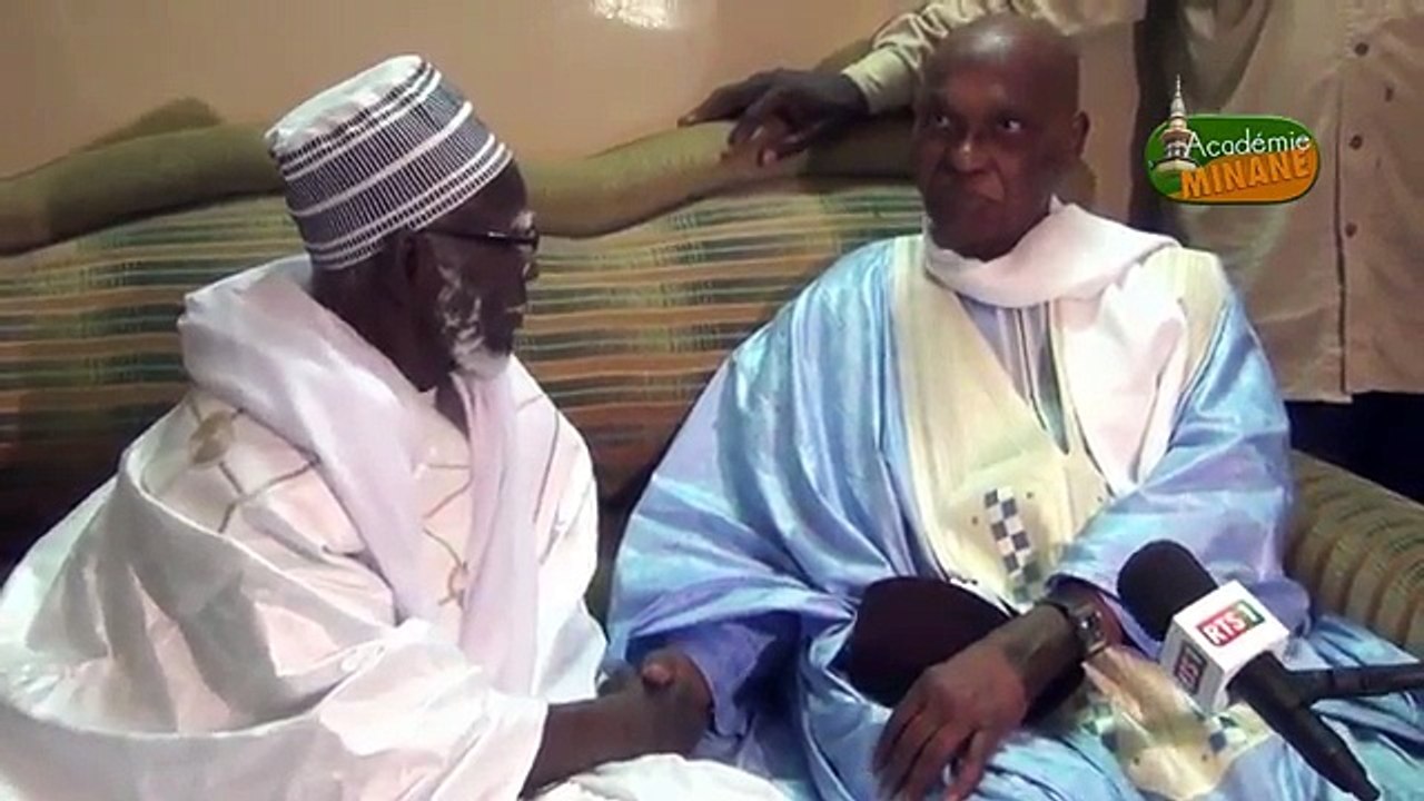 Touba  Visite de Abdoulaye Wade 2017  Discours de Serigne Mountakha