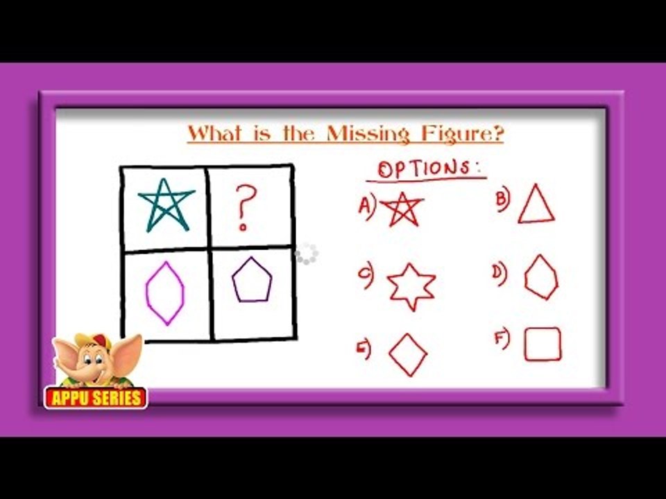 Missing Object Series - Complete the Figure Sequence