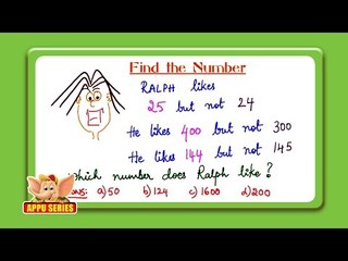 Missing Number Series - Which Number does Ralph Like?