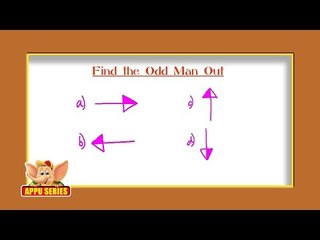 Odd Man Out Series - Find the Odd Figure