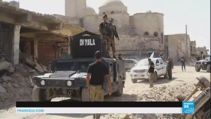 Скачать видео: Iraqi army stil on the look out for jihadists in Mosul