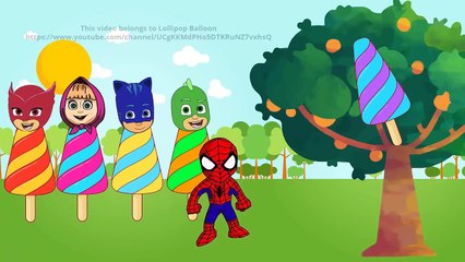 الرجل العنكبوت & ماشا مع خارقة هدية مسحه مزحة! الرسوم المتحركة للأ