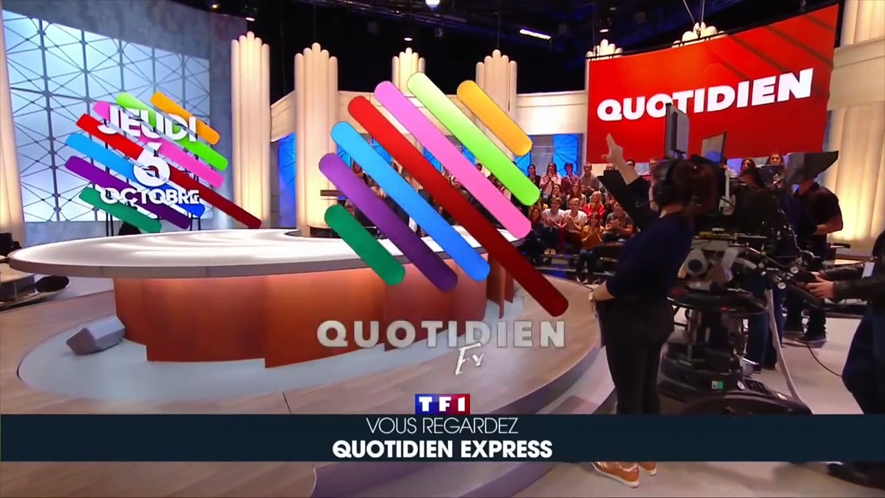 Une ministre manque une marche dans QExpress du Jeudi 06 Octobre