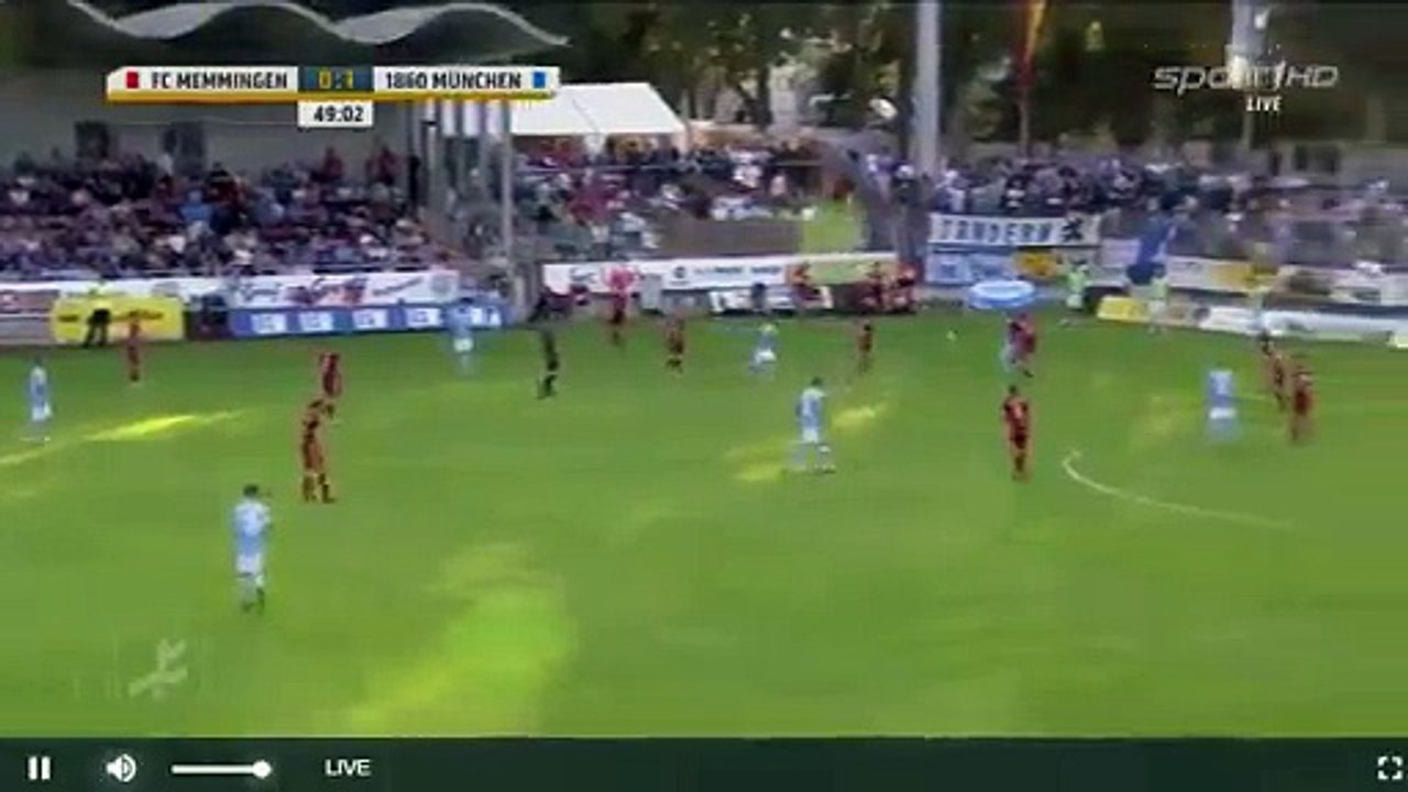 Memmingen 0:2 Munich 1860 (German Regionalliga (Bavaria) 14 July 2017)