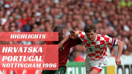 Hrvatska - Portugal 0-3 | UEFA EURO 1996 | Čiro kalkulirao i izgubio | HIGHLIGHTS