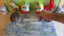 new Minions Movie 24 Kinder Surprise Eggs   Vampire & Pirate Toys Huevos Sorpresa