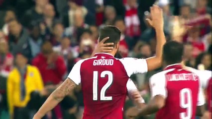 Olivier Giroud Goal HD - Western Sydney Wanderers 0-1 Arsenal 15.07.2017