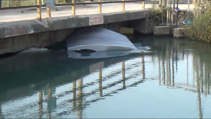 Çalıntı Kamyonet Sulama Kanalında Bulundu