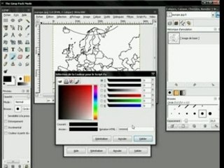 Ajouter une bordure à une image avec The Gimp
