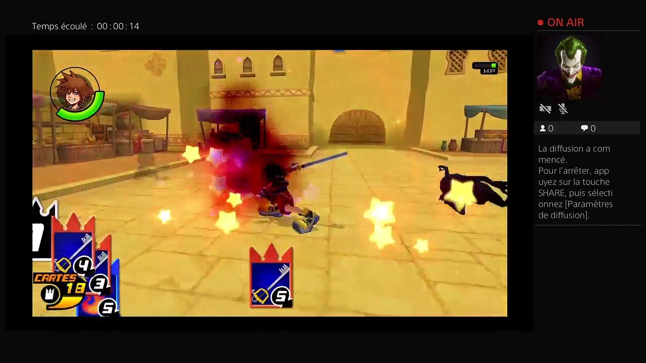 Diffusion PS4 en direct de yamijoker