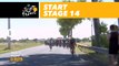 Départ / Start - Étape 14 / Stage 14 - Tour de France 2017