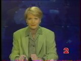 France 2 - 14 février 1993 - Teasers, pubs, JT Nuit (Catherine Ceylac), météo (Laurent Romejko)