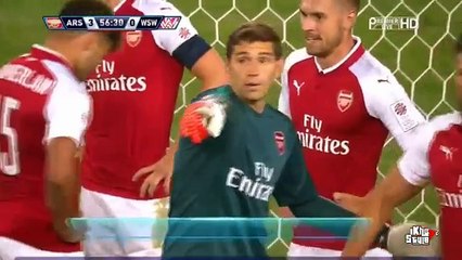 Steven Lustica Goal - Arsenal vs Western Sydney Wanderers 3-1