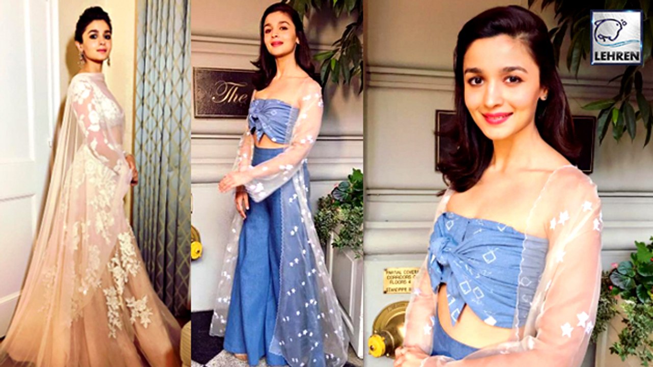 Alia Bhatt's Glamorous Looks For IIFA 2017 Gree...