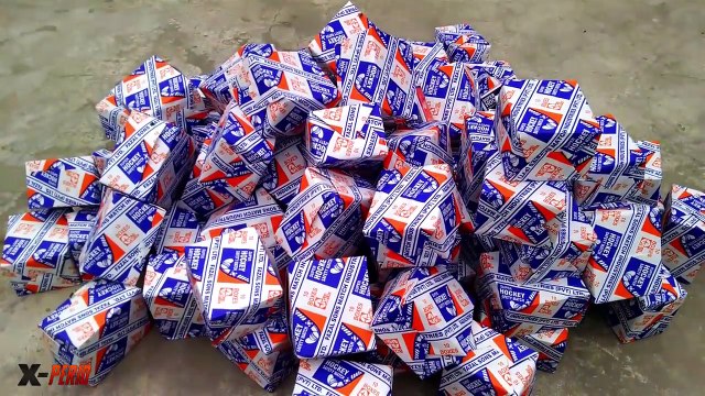 EXPERIMENT 20000 MATCHES VS POP CORN Don't Try At Home!