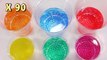 How To Make Orbeez Bule Color Cocktail Slime Magic Growing Water Ball DIY 블루 왕개구리알 칵테일 액