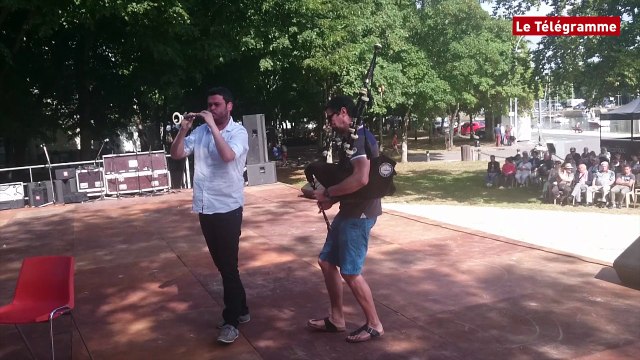 Pont-l'Abbé. Les sonneurs investissent le bois Saint-Laurent