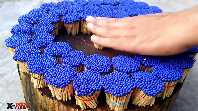 AMAZING EXPERIMENT 20000 MATCHES VS MOUSE Don't Try At Home!