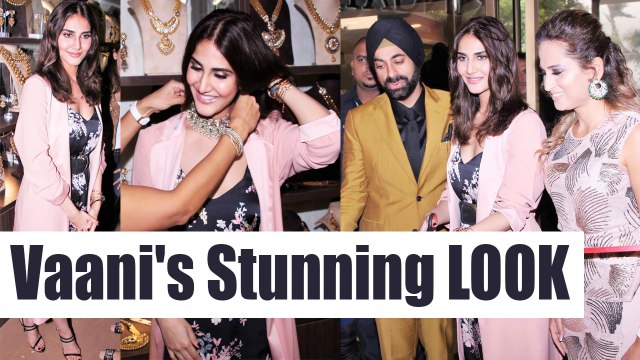 Vaani Kapoor looks STUNNING at Jewellery store launch; Watch Video| FilmiBeat