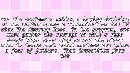 Why Is Making a Buying Decision Like Being on the Amazing Race TV Show?