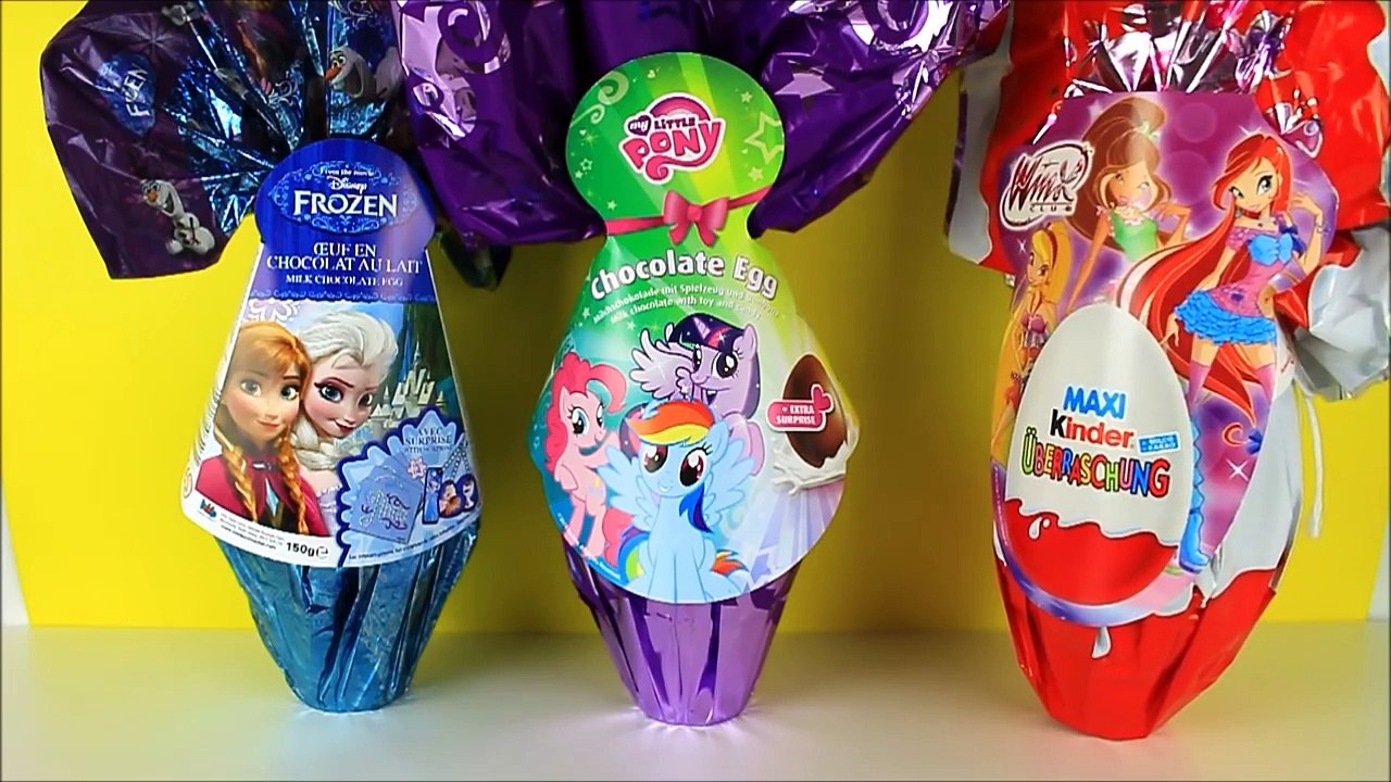 Des œufs fées pour filles bonjour Salut joie minou 6 sorties sorcières surprise mlp disney kinder winx c