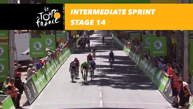 Sprint intermédiaire / Intermediate sprint - Étape 14 / Stage 14 - Tour de France 2017