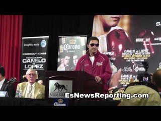 Josesito Lopez post fight presser full hd