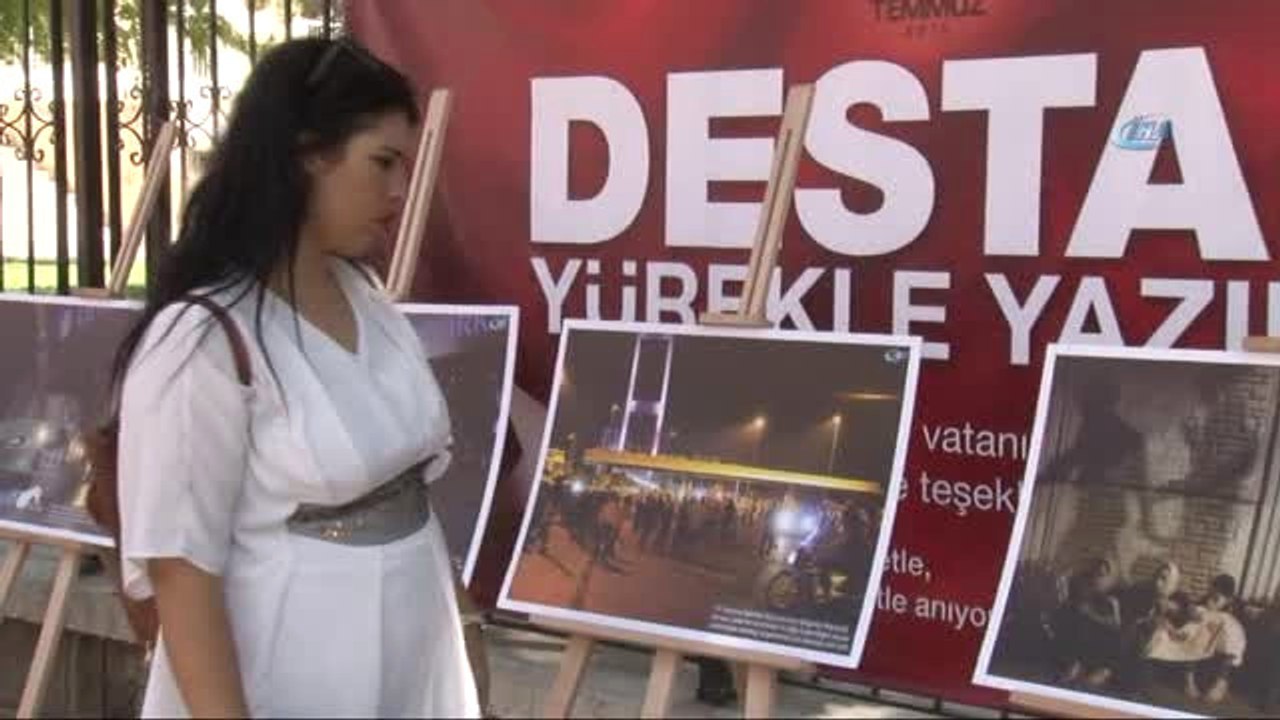 İha'nın 15 Temmuz Fotoğraf Sergisine Yoğun İlgi