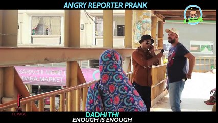 Angry reporter prank   By Ahmed khan in   P4 Pakao