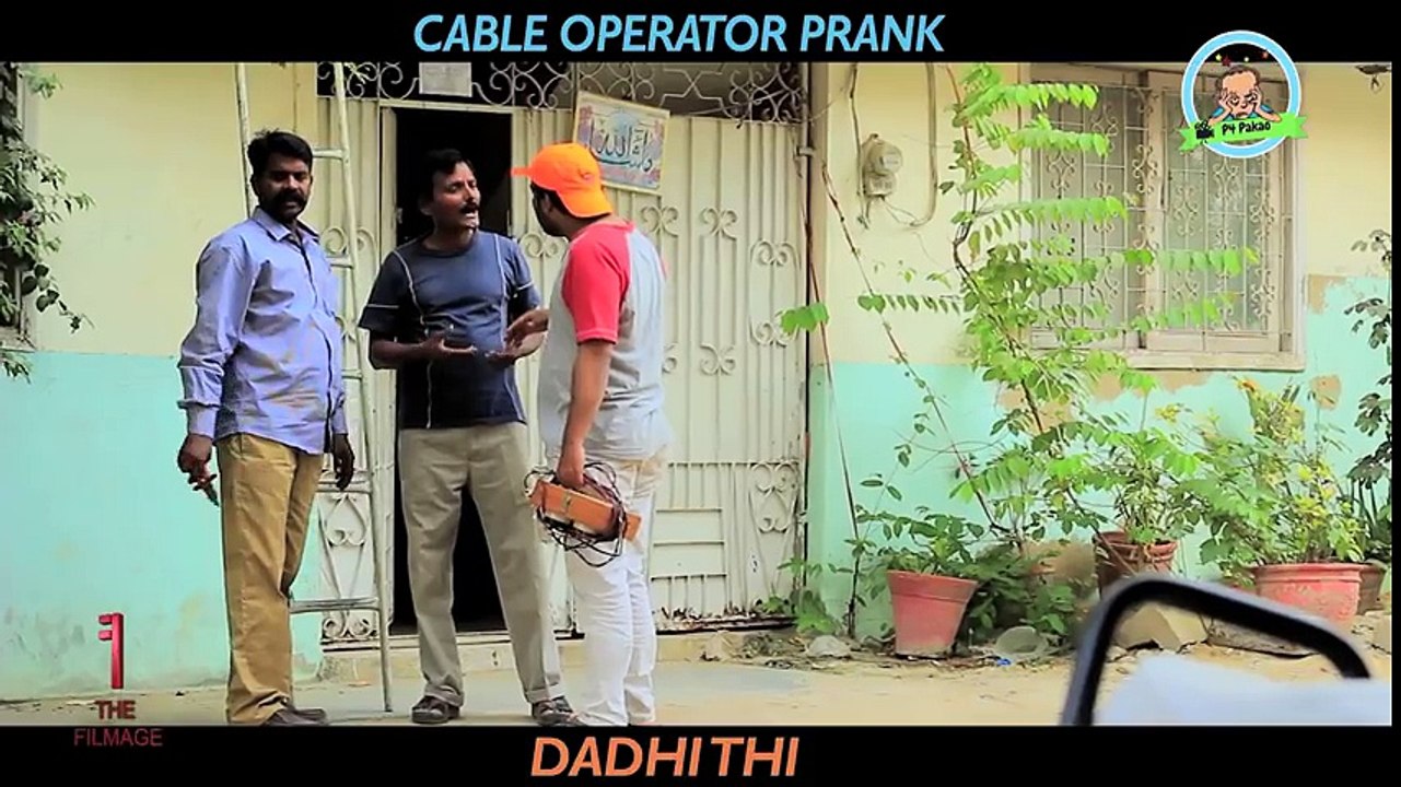 Cable operator Prank   By Nadir Al & Asim sanata in   P4 Pakao