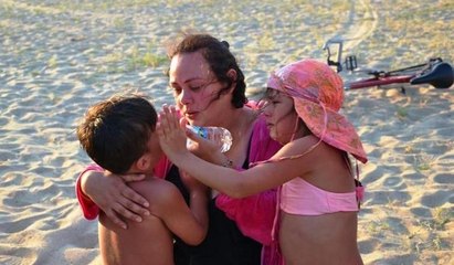 Plajda kaybolan çocuk korkuttu