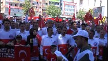 Gaziantep’te 15 Temmuz Şehitleri İçin Yürüyüş