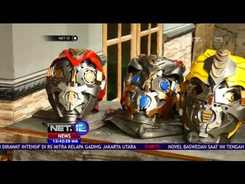 Sekelompok Pemuda Desa Ciptakan Replika Robot Transformer - NET12