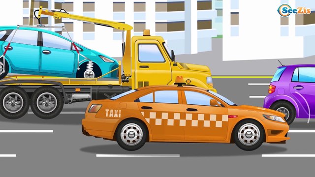 Мультики про машинки Скорая помощь Эвакуатор Видео для детей 2017 Все серии подряд