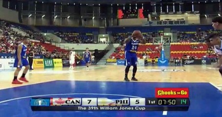 Gilas Pilipinas vs Canada - 1st Quarter (39th Jone Cup) July 15,2017